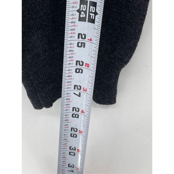 Brooks Brothers Sweater V Neck Men XL Gray Merino Wool Pullover Long Sleeve - Picture 4 of 7